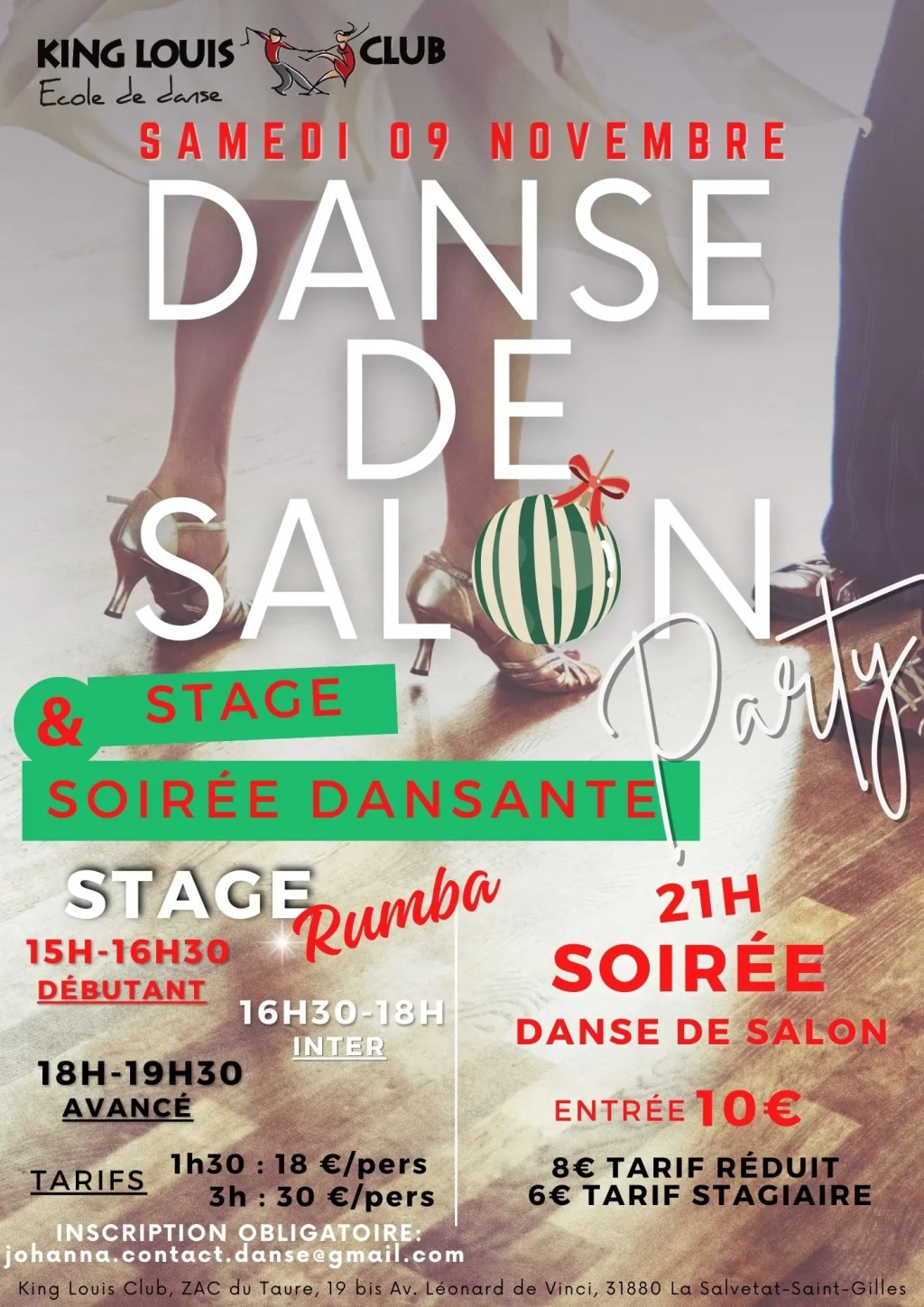 Soirée 100 % danse de salon