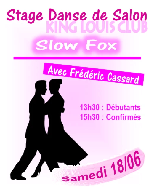 Stage de Slow fox avec Frédéric Cassard