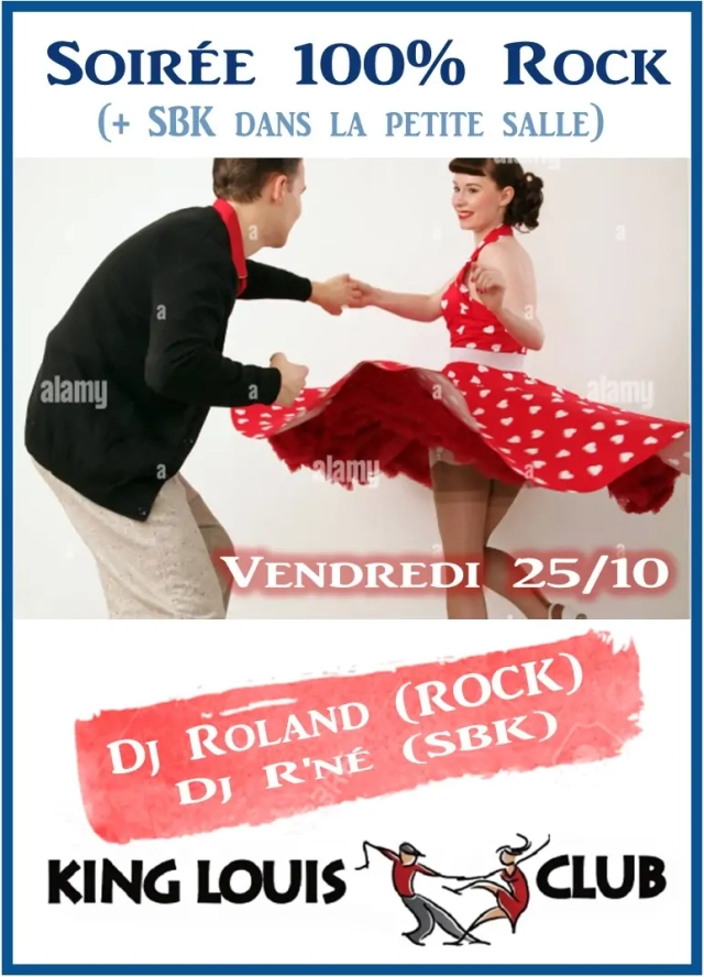 Soirée 100% ROCK (+1 salle SBK)